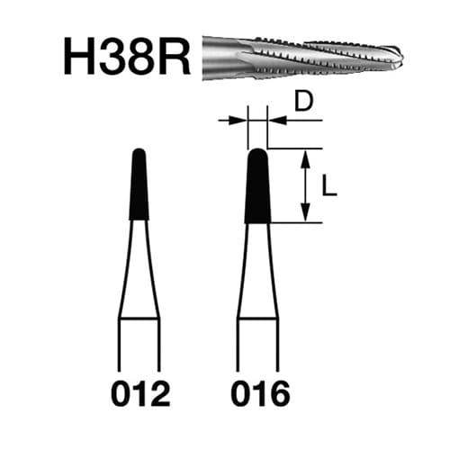 Fresa Komet H38R-314-016 MINIMO 5/u