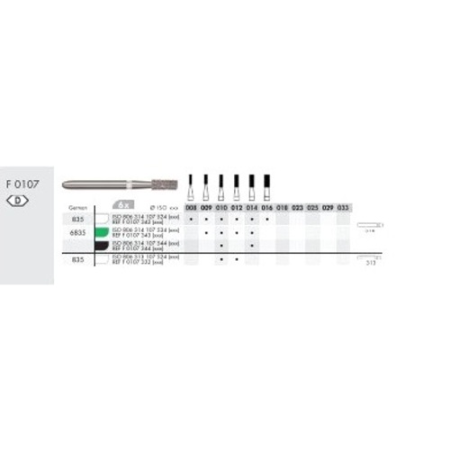 Fresa Maillefer F0107-314-014