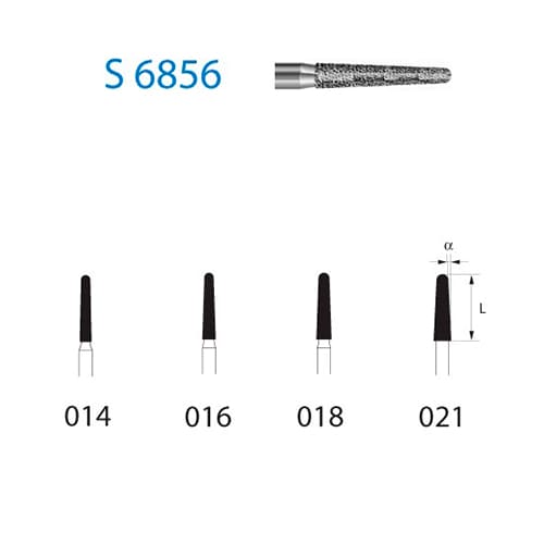 Fresa Komet S6856-314-016 MINIMO 5/u