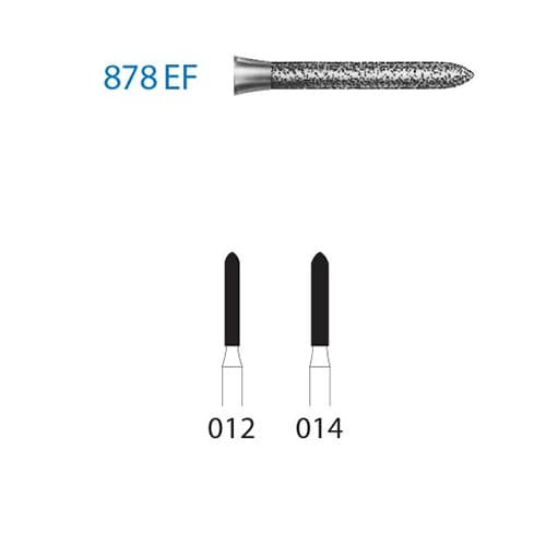 Fresa Komet 878EF-314-014 MINIMO 5/u