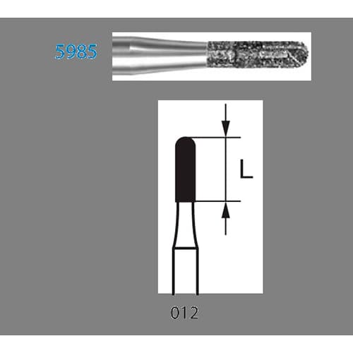 Fresa Komet 5985-314-012 Removedor Composite MINIMO 5/u