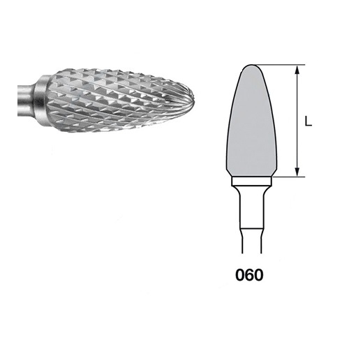Fresa Komet H251EL-104-060
