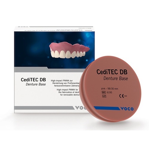 CEDITEC DB (denture base) Orange-Pink 30mm