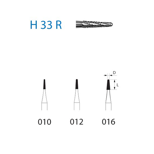 Fresa Komet H33R-316-016 MINIMO 5/u