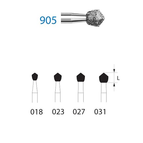 Fresa Komet 905-313-031 MINIMO 5/u