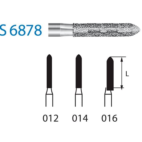 Fresa Komet S6878-314-012 MINIMO 5/u