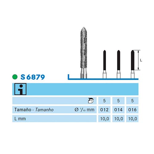 Fresa Komet S6879-314-014 MINIMO 5/u