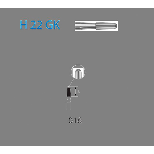 Fresa Komet H22GK-314-016 Removedor Ortodoncia MINIMO 5/u